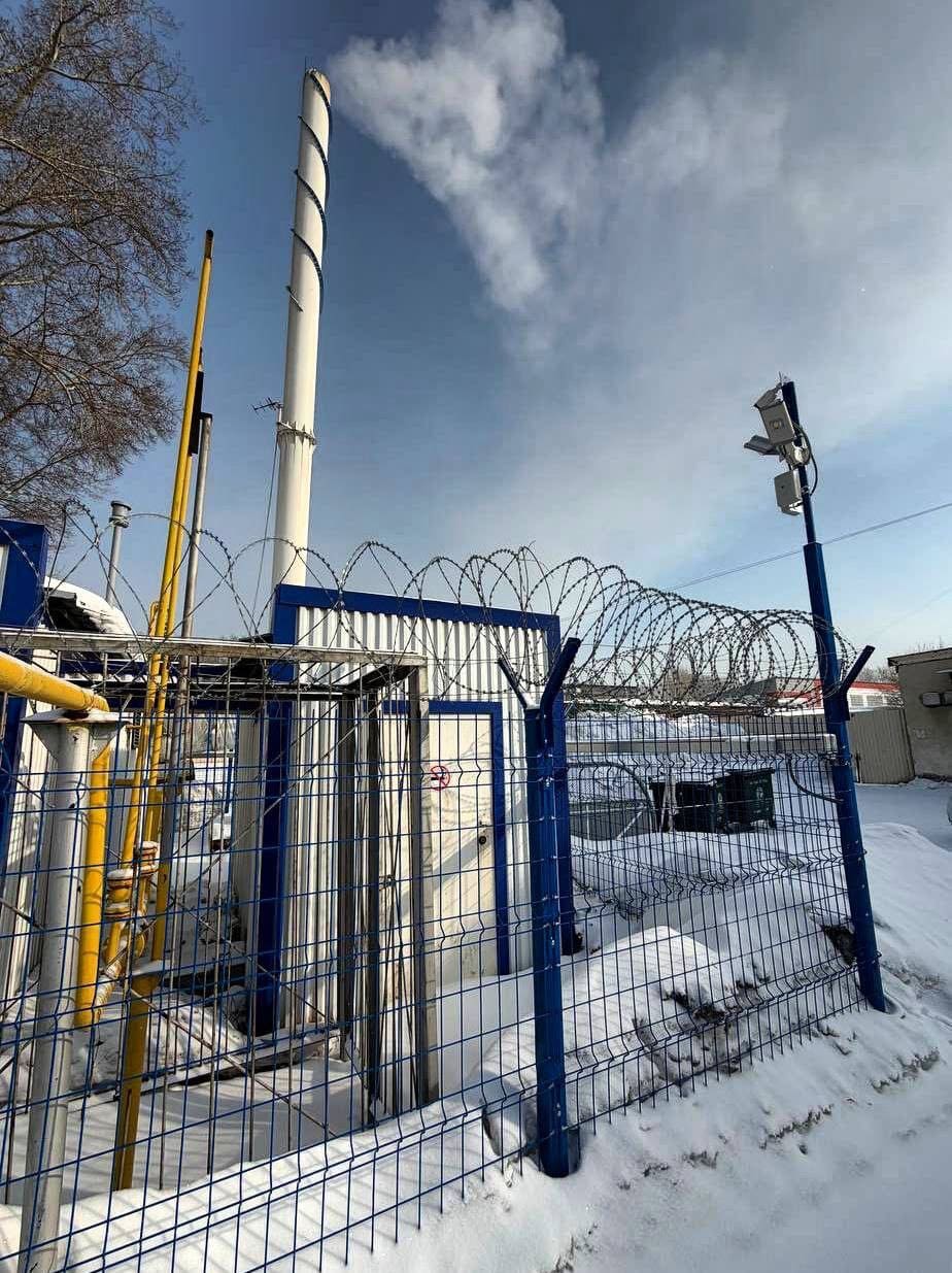 Завершение монтажа инженерно-технических средств охраны в АО "Теплоэнерго", г. Кемерово