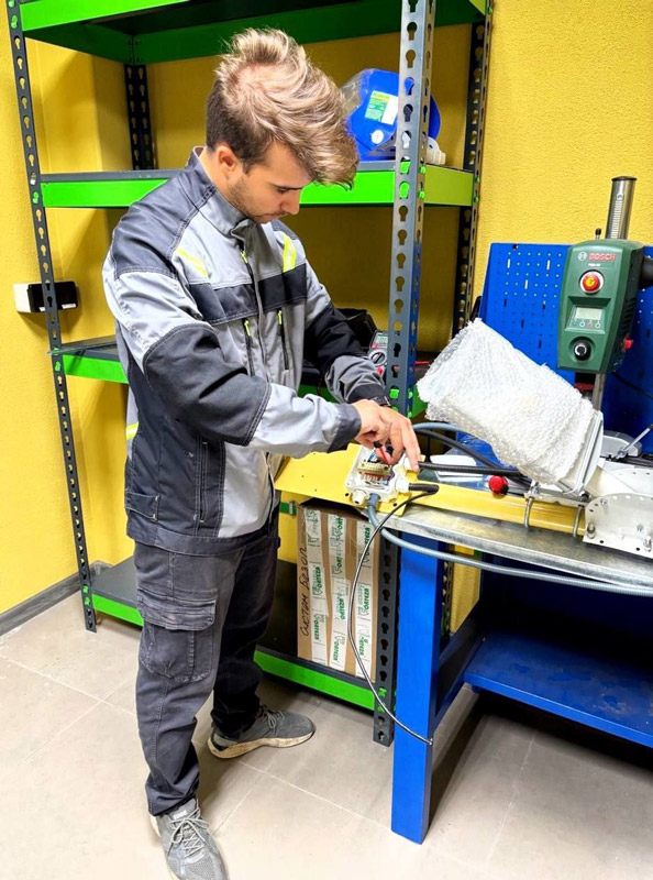 Плодотворная работа над установкой ИТСО продолжается!