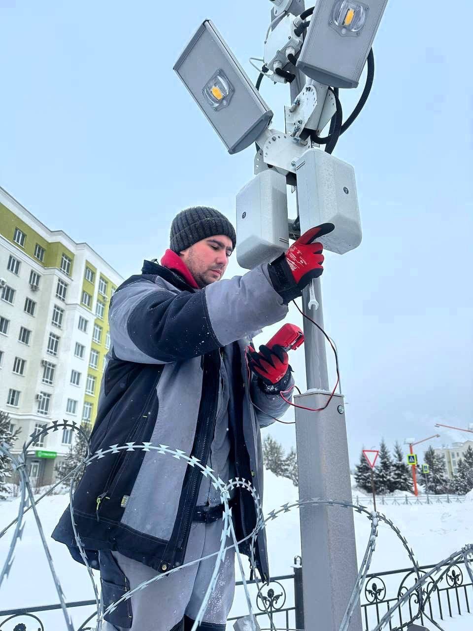 Завершение монтажа инженерно-технических средств охраны в АО "Теплоэнерго", г. Кемерово