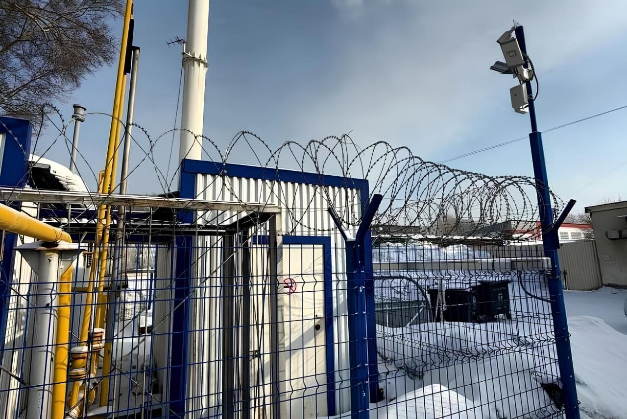 Завершение монтажа инженерно-технических средств охраны в АО "Теплоэнерго", г. Кемерово