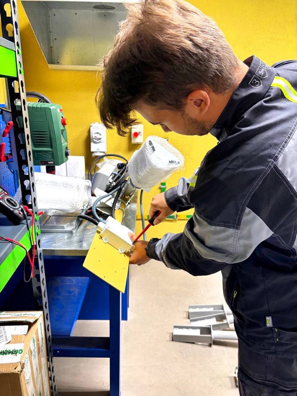 Плодотворная работа над установкой ИТСО продолжается!